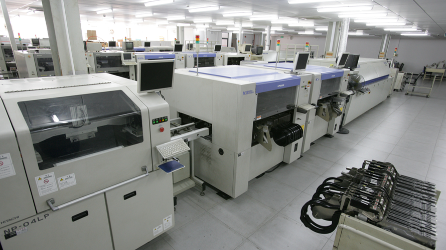 先進的生產設備